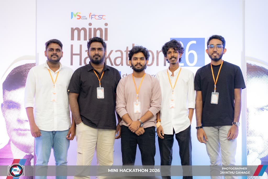 Empowering Next-Gen Builders: Sponsoring the MS Club SLIIT Mini Hackathon